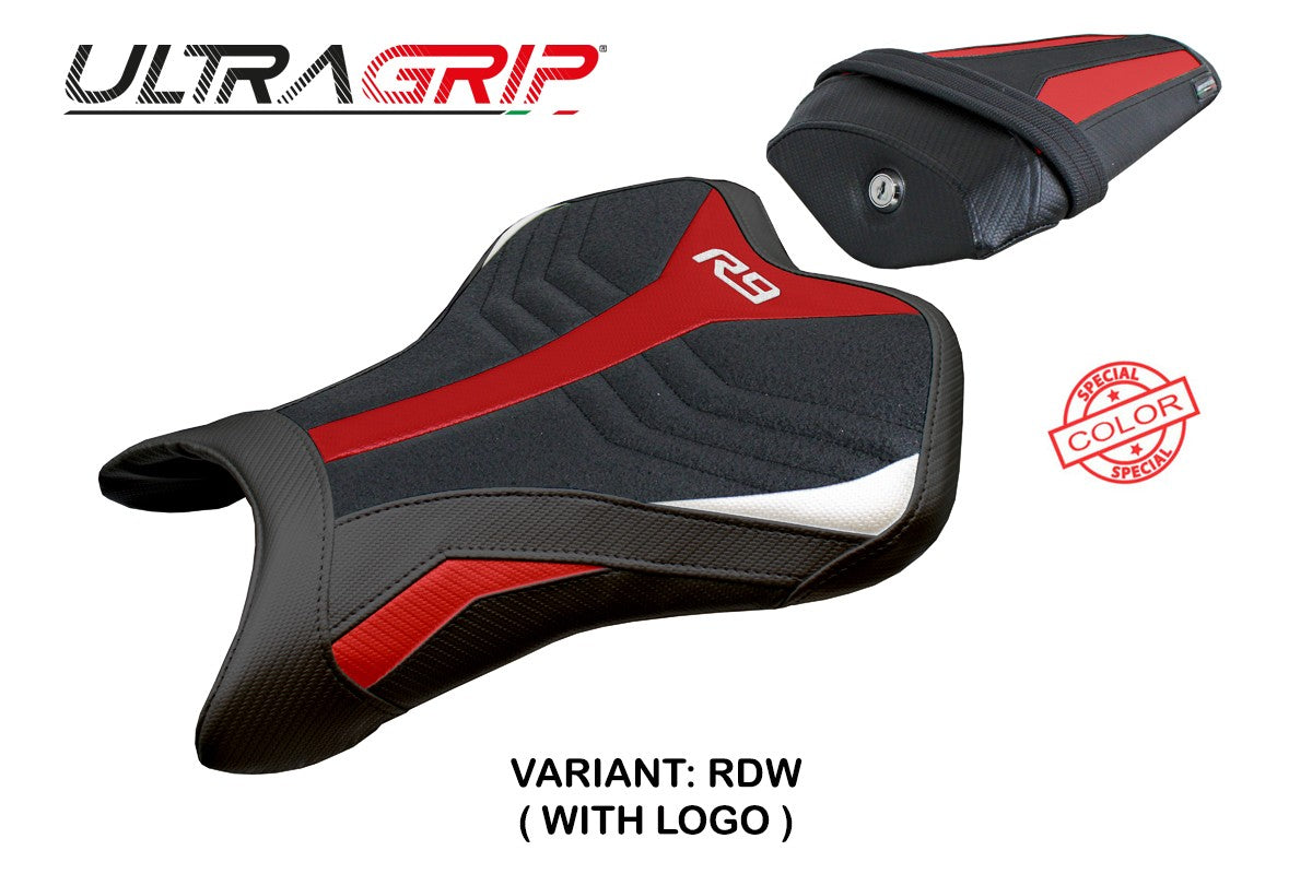 Tappezzeria Italia Yamaha R9 2025 Seat Cover Ultragrip Red White Black