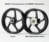 Galespeed Type-GP1S Front Wheel Black Size: R350-17   for Yamaha FZ-07 MT-07   W-WWY-28831031