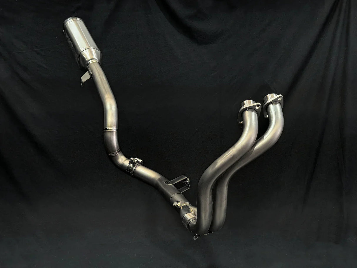 Vandemon  T7 Yamaha Tenere 700 Adventure Full Titanium Exhaust System YAMATENR7TIEXHBRB
