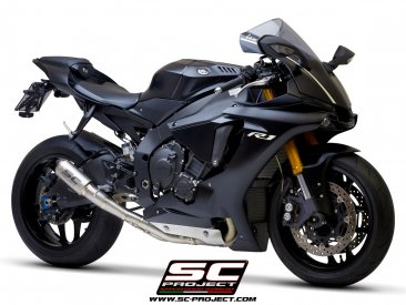 SC-Project CR-T TITAN-HALBAUSPUFF YZF-R1 / 2015-2024 YZF-R1M / 2015-2024 YZF-R1S / 2016-2018 Y11-DET36TR