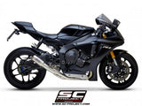 SC-Project CR-T TITAN-HALBAUSPUFF YZF-R1 / 2015-2024 YZF-R1M / 2015-2024 YZF-R1S / 2016-2018 Y11-DET36TR