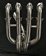 Vandemon Polished Titanium Exhaust System Ninja ZH2 2020-24 KAWAZH2TIEXHSYSPOLA