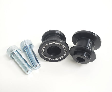 Graves motorsports zx10r / zx6r / ninja 400 swingarm spools