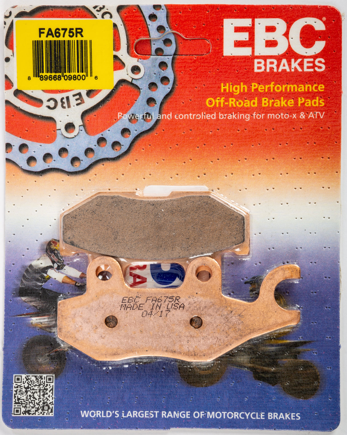 EBC Brake Pads Fa675r Sintered R Series FA675R