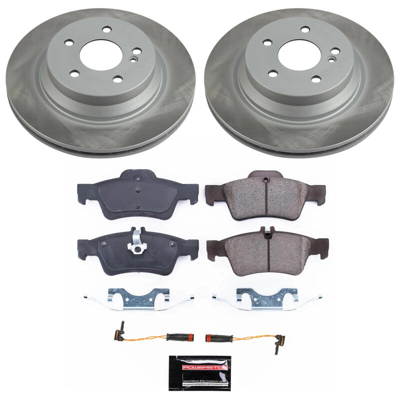 Power Stop 03-06 Mercedes-Benz E500 Rear Semi-Coated Rotor Kit