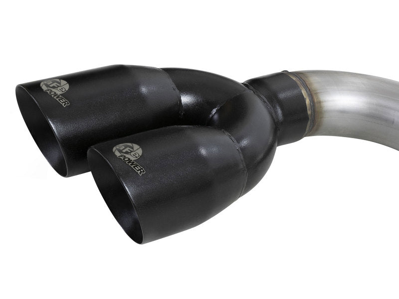 aFe Vulcan Series 3in 304SS Exhaust Cat-Back w/Blk Tip 2019 GM Silverado/Sierra 1500 L4-2.7L (t)