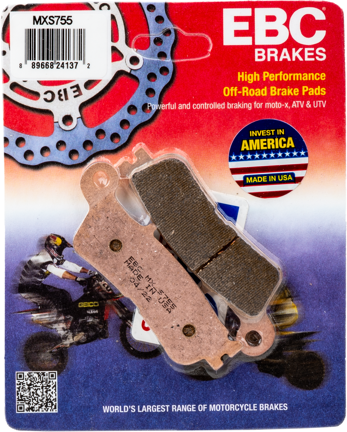 EBC Brake Pads Mxs755 Extreme Pro Mxs Series MXS755