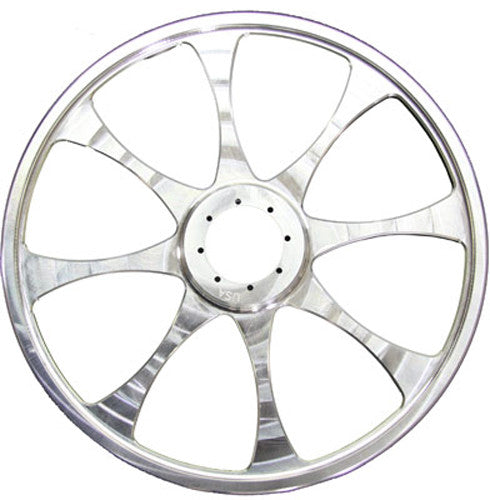 TKI 8-Spoke Billet Wheel Natural 9" 405-4002-01