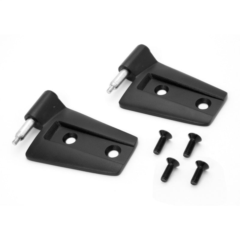 Rugged Ridge 07-18 Jeep Wrangler JK Black Left Door Hinge Set