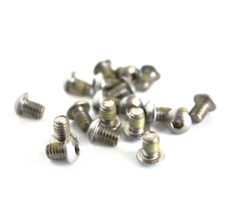 Big Gun 1/4x20 Base Plate Allen Screws (4 pk) - Button Head (Silver) 40-S002