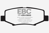 EBC 06-11 Dodge Nitro 3.7 Yellowstuff Rear Brake Pads DP41799R