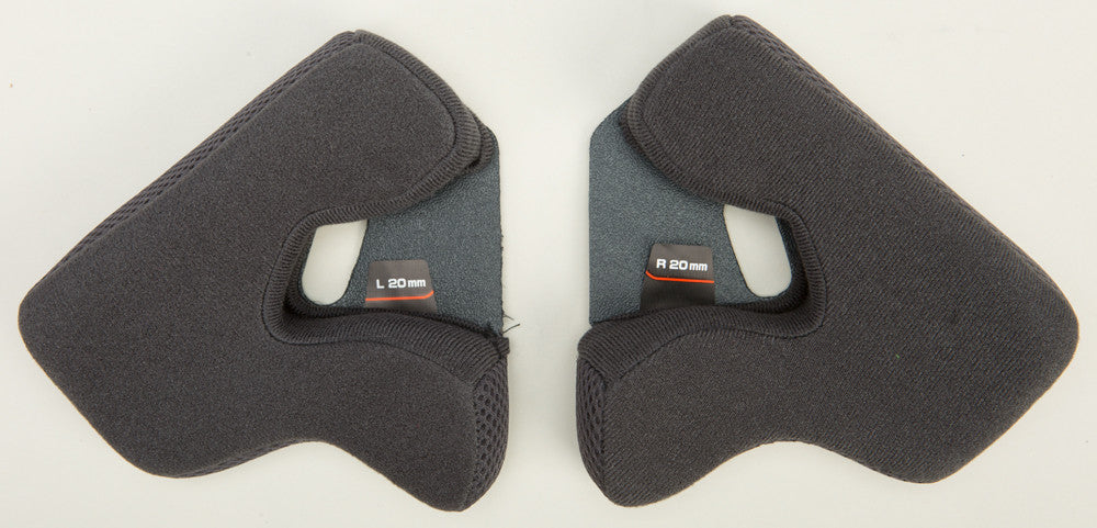 GMAX Gm-76x Cheek Pads Lg-Xl 20mm G076022