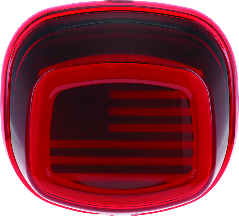 Kuryakyn Freedom Taillight Red Lens Without License Light 2925