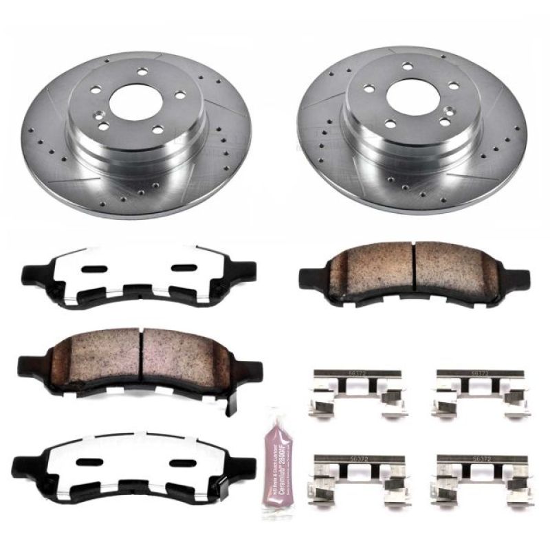 Power Stop 06-07 Buick Rainier Front Z36 Truck & Tow Brake Kit