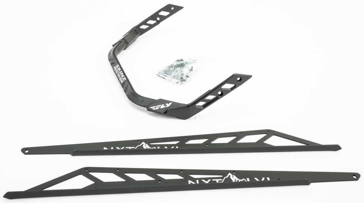 SPG Nxt Lvl Rear Bumper Flat Blk Pol Axys 174 S/M NXPRB227-FBK/BLK