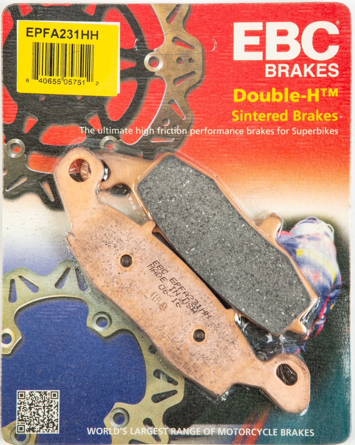 EBC Extreme Pro Brake Pads EPFA231HH