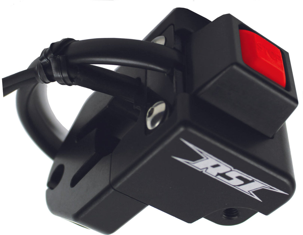 RSI Billet Throttle Block W/ Push Button Kill Switch TB-9