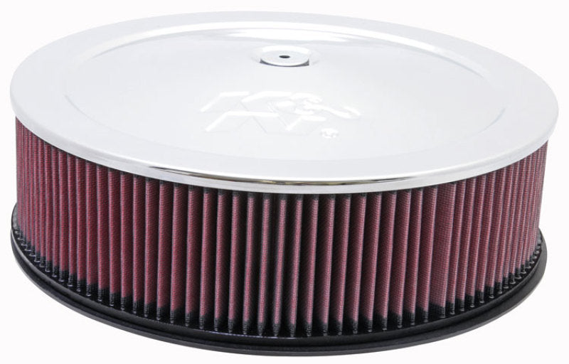 K&N Universal Custom Air Filter - Round 7-5/16in. Flange / 14in. OD / 12in. ID / 5.5in. Height 60-1235