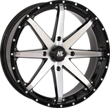 HIGH LIFTER Wheel - HL10 - Front/Rear - Gloss Black w/Machined - 20x7 - 4/137 - 4+3 (+10 mm) 20HL10-1137