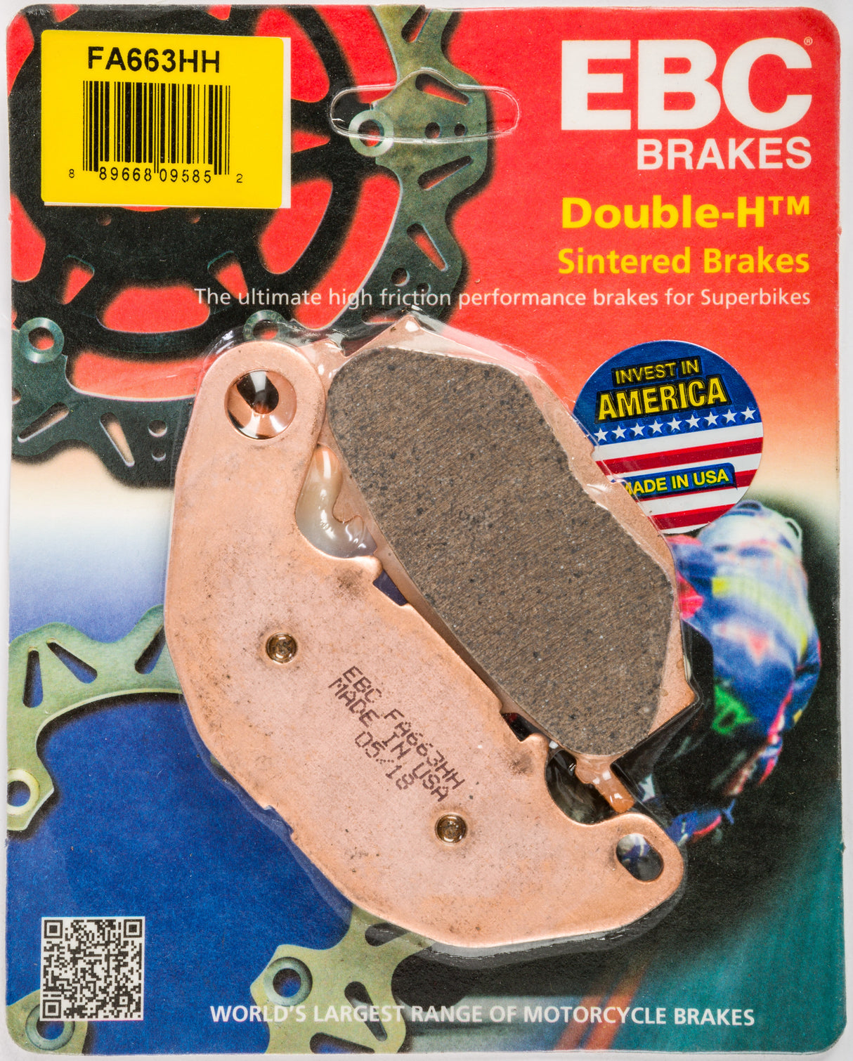 EBC Brake Pads Fa663hh Double-H Sintered FA663HH