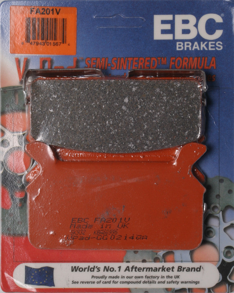 EBC Brake Pads Fa201v V-Series FA201V