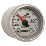 Autometer Ultra-Lite II 52mm 30 PSI Mechanical Boost Gauge 4903