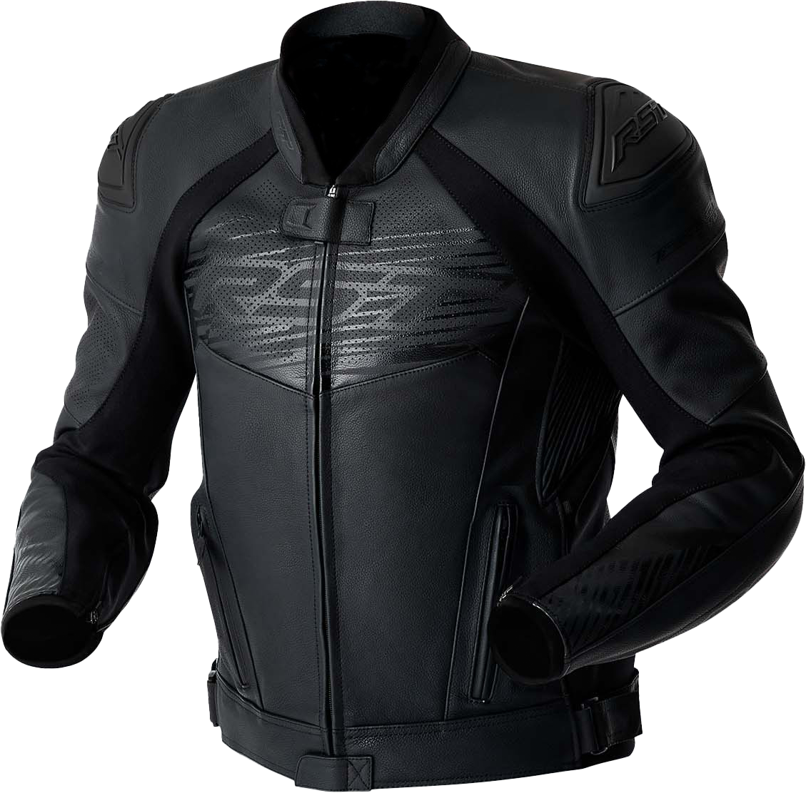 RST Tractech Evo D3o Jacket Black Leather Xs 103635BLK-38