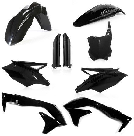 ACERBIS Full Plastic Kit Black 2449570001