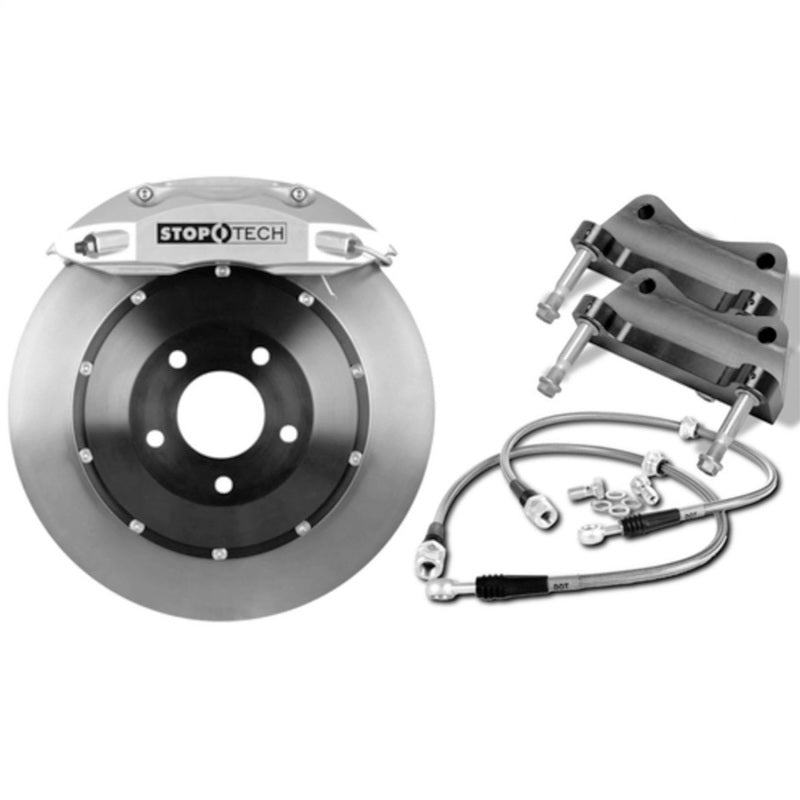 StopTech 02-09 Lexus SC430 Rear BBK Kit w/Silver ST-40 Calipers 355x32mm Zinc Drilled