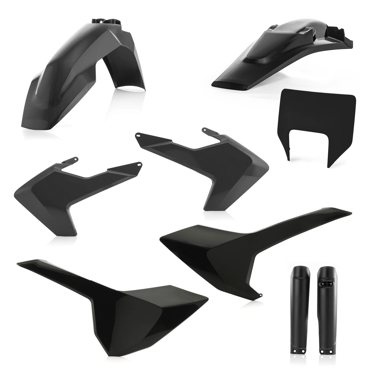 ACERBIS Full Plastic Kit Black 2733430001