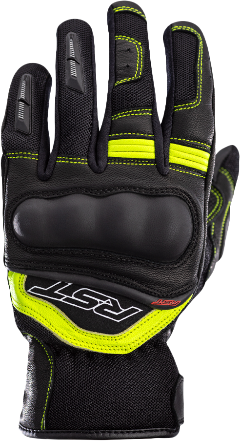 RST Urban Air 3 Mesh Ce Glove Black/Flo Yellow Lg 102673F.YEL-10