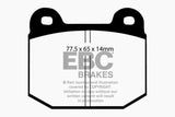 EBC 08+ Lotus 2-Eleven 1.8 Supercharged Redstuff Front Brake Pads DP3197/2C