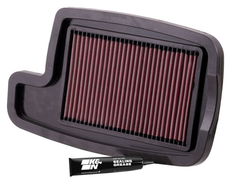 K&N Arctic Cat 12.813in O/S L x 7.5in O/S W x .875in H Replacement Air Filter AC-4004