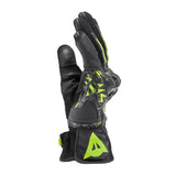 Dainese Mig 3 Unisex Leather Gloves Black/Anthracite/Yellow Fluorescent - Large 201815934-P18-L