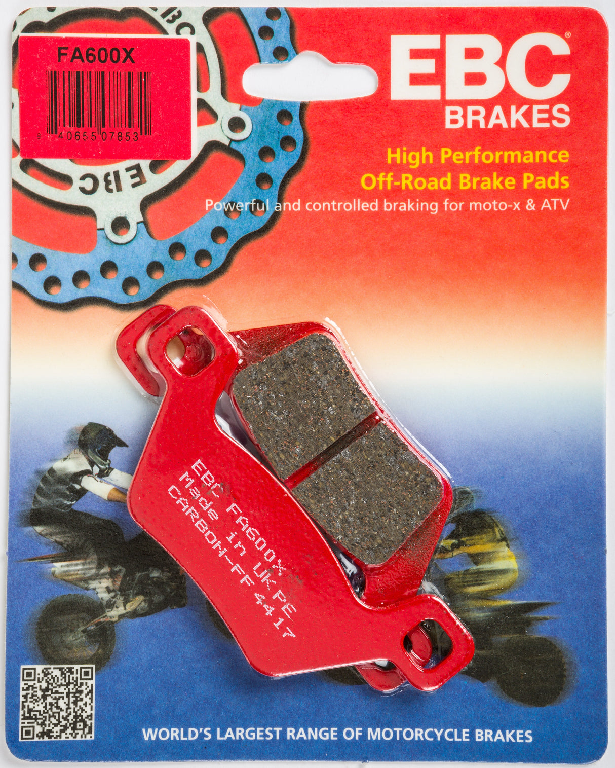 EBC Brake Pads Fa600x Carbon X Series FA600X