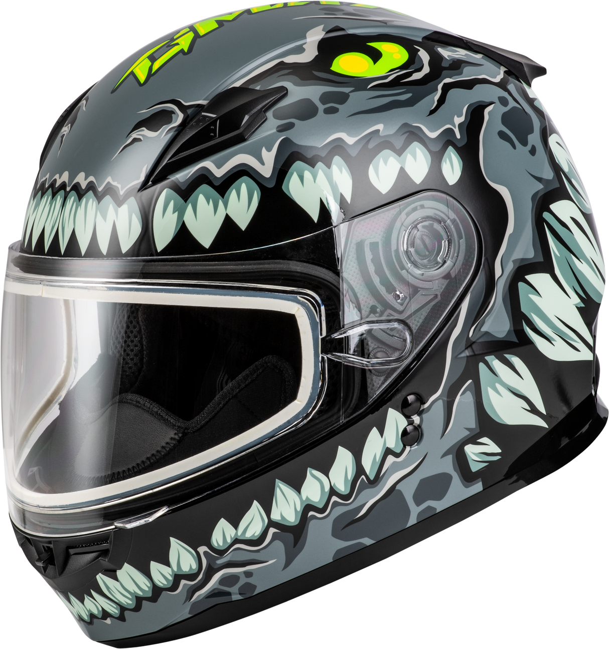 GMAX Youth Gm-49y Drax Snow Helmet Grey Yl F2499242