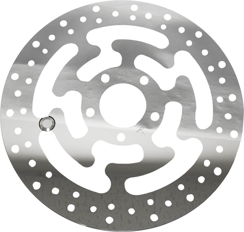 HARDDRIVE Oe Fr Left Rotor 11.8 Polished 11-057