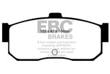 EBC 91-97 Infiniti G20 2.0 Yellowstuff Rear Brake Pads DP4889R