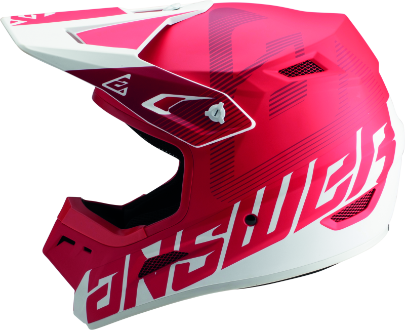 Answer AR1 V2 Bold Helmet Red/White Youth - Small 447748