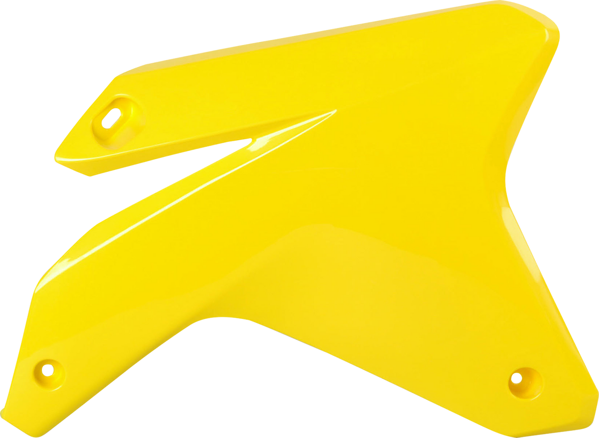 POLISPORT Radiator Cover - Yellow - RMZ 450 8411400001