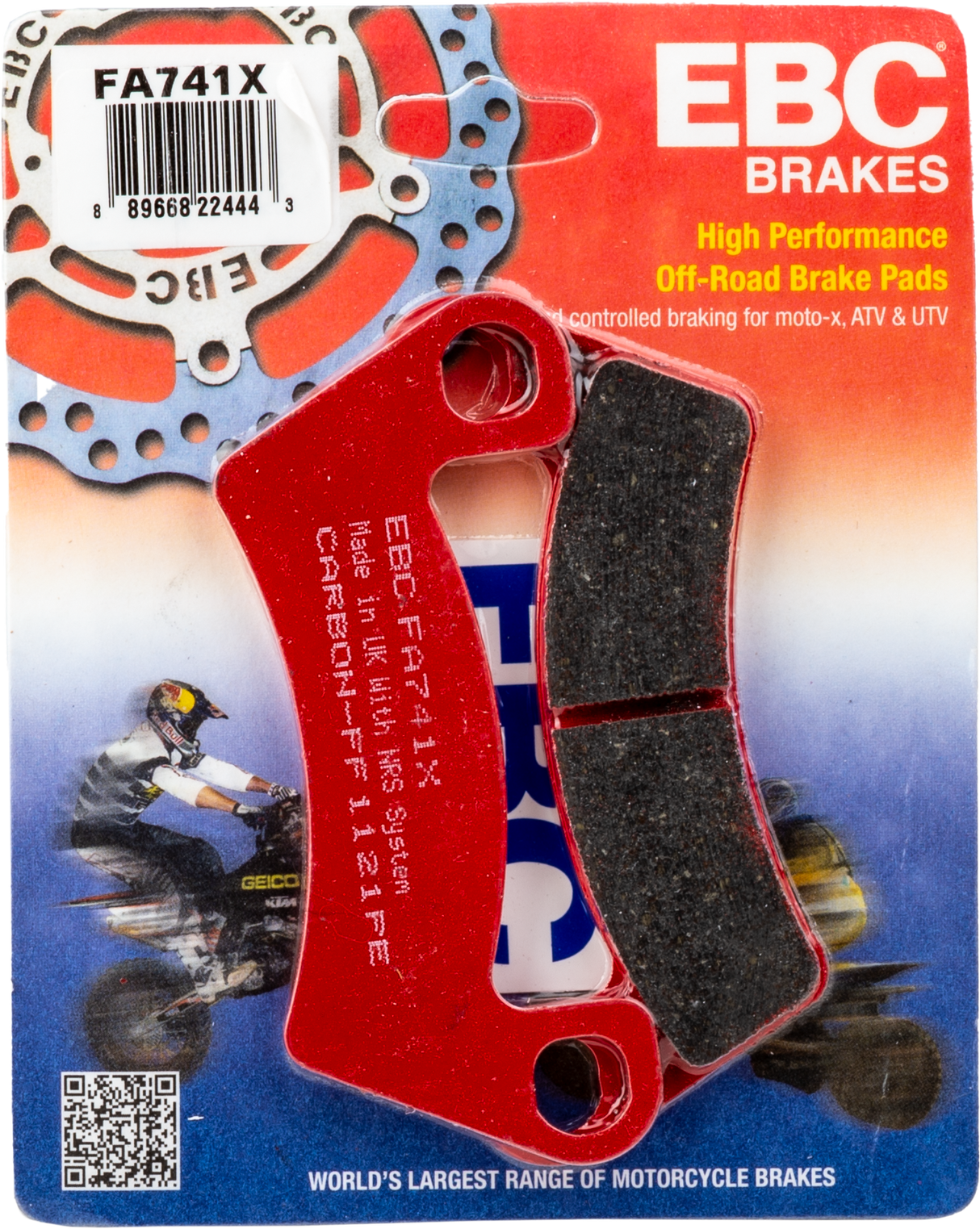 EBC Brake Pads Fa741x Carbon X Series FA741X