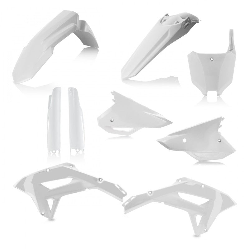 Acerbis 21-23 Honda CRF250RX/ CRF450RX/ CRF450R-S Full Plastic Kit - White