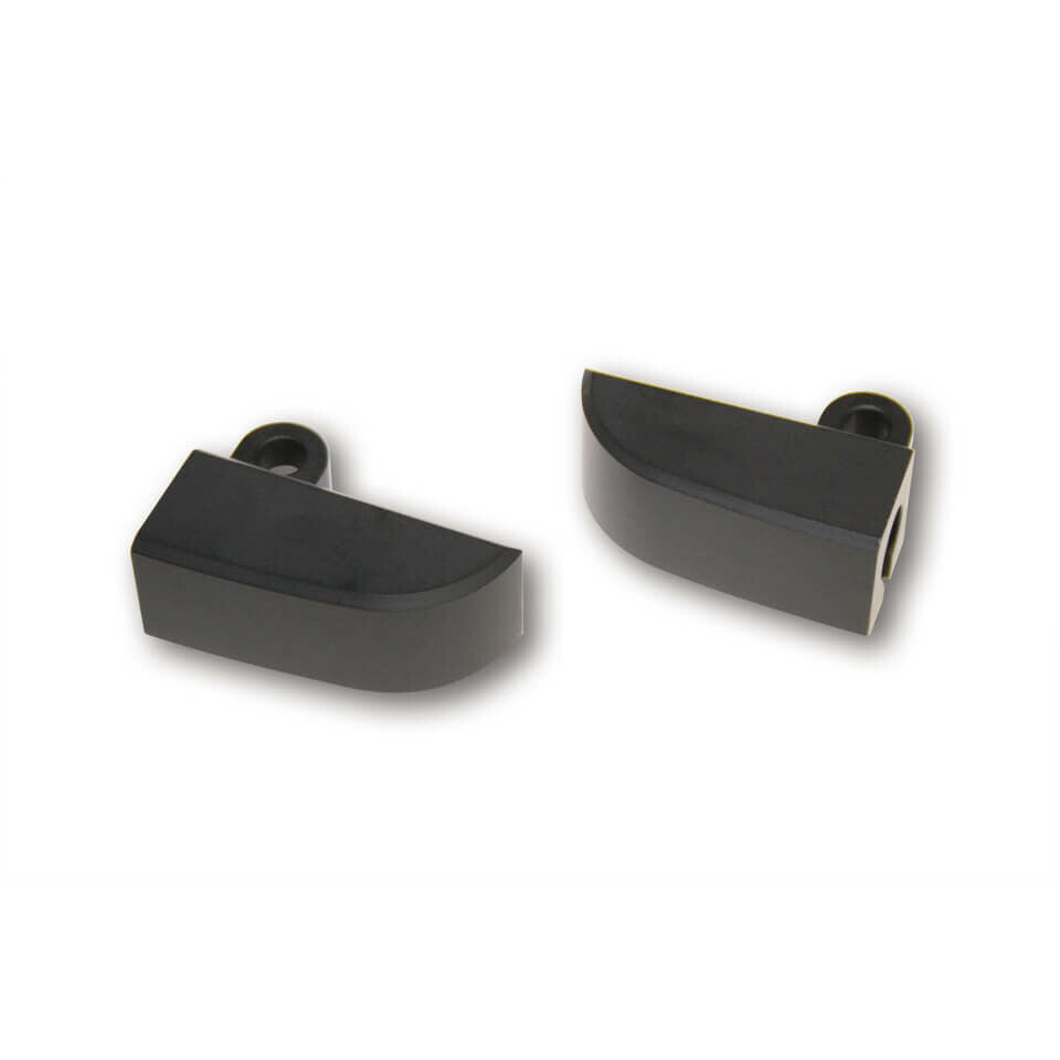 HIGHSIDER M8 Cnc Turn Signal Mount Pair Black 220-215