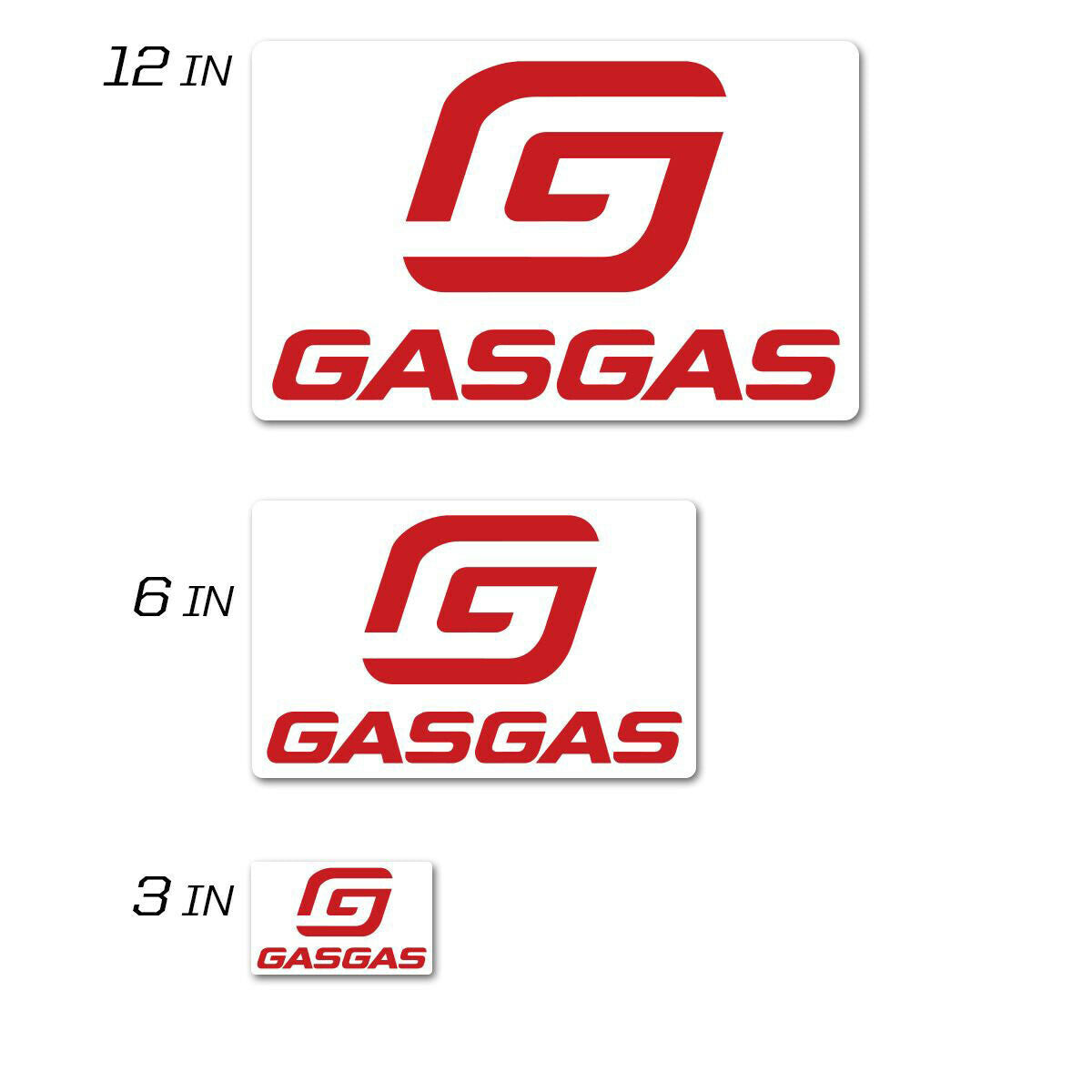 D-COR Gasgas Icon Decal 6 Squared 40-65-109