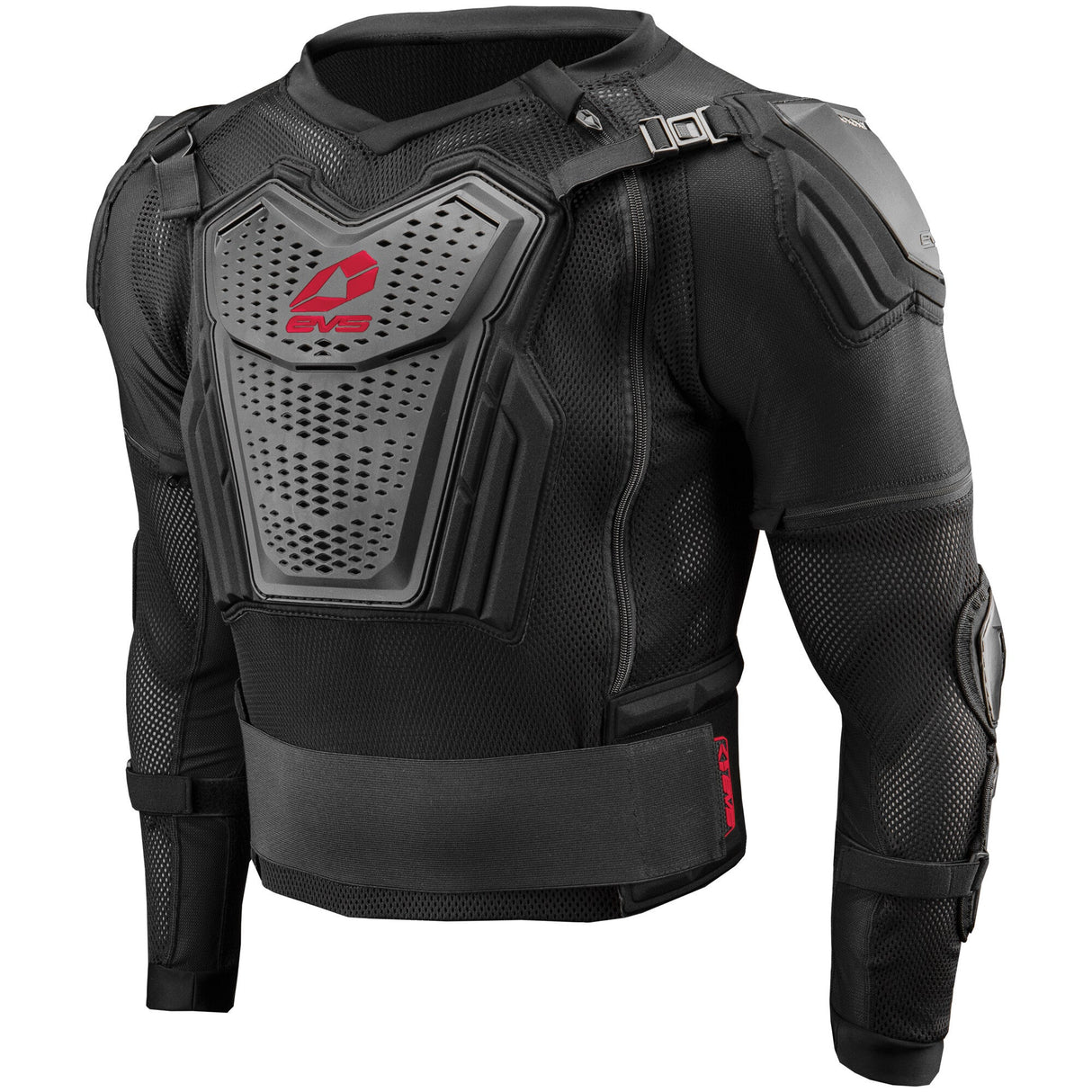 EVS Ballistic Jersey Comp Suit Black/Red Youth Lg CS20-BKR-YL