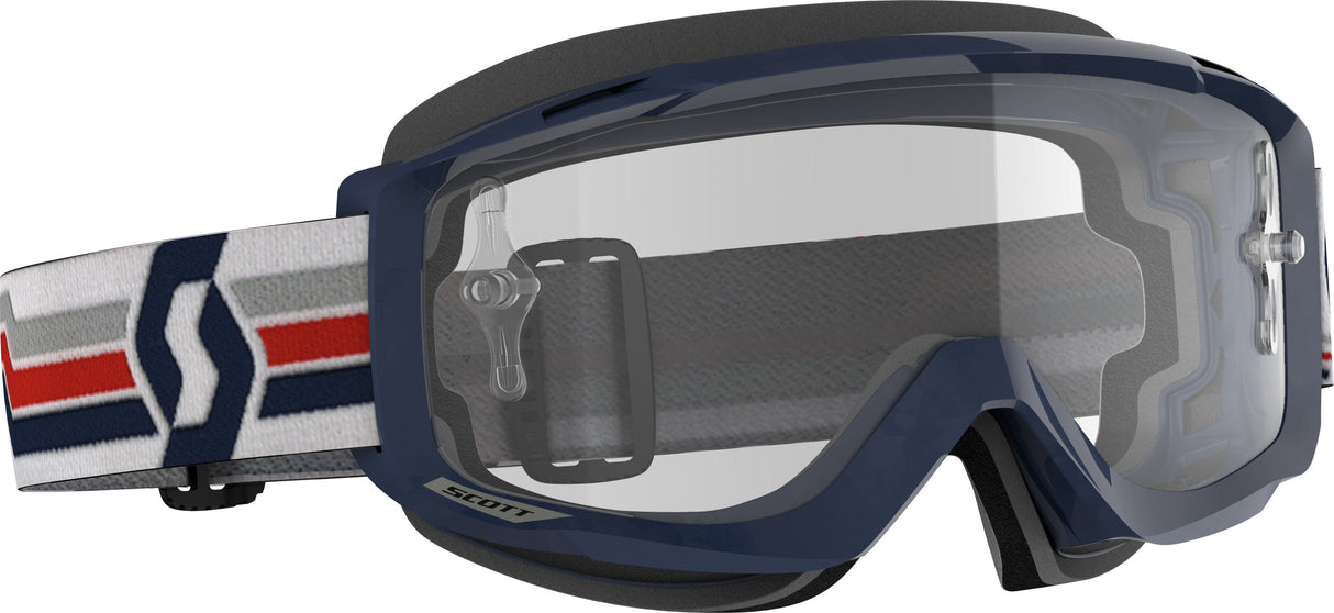 SCOTT Split Otg Goggle Blue/White Clear Works 272834-1006113