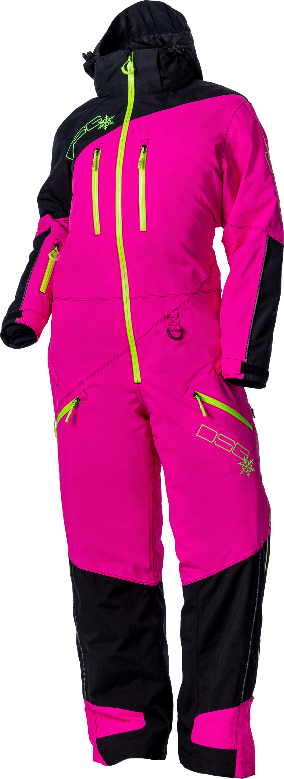 DSG Dsg Monosuit 2.0 Black/Hot Pink 2x 52256