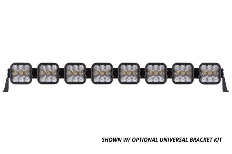 Diode Dynamics SS5 Pro Universal CrossLink 8-Pod Lightbar - Yellow Driving