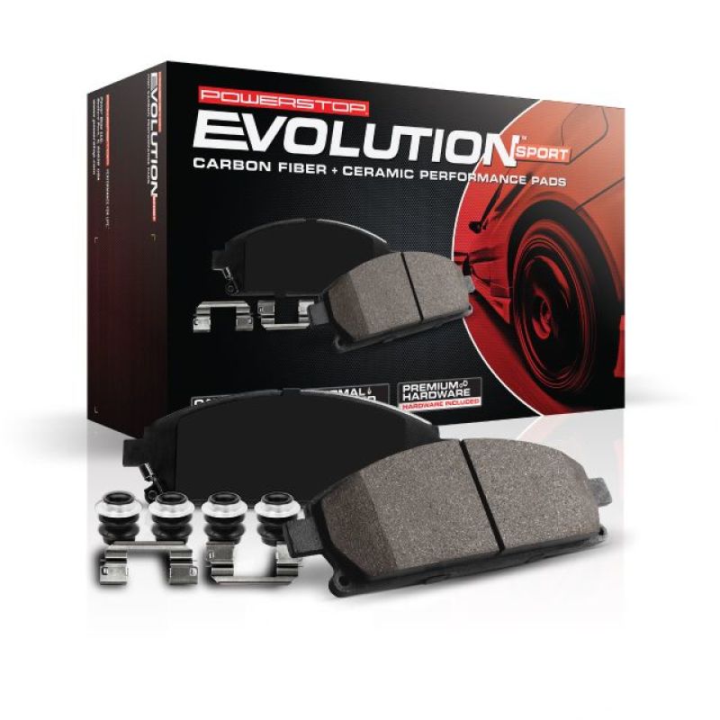 Power Stop 92-98 Mazda MPV Front Z23 Evolution Sport Brake Pads w/Hardware