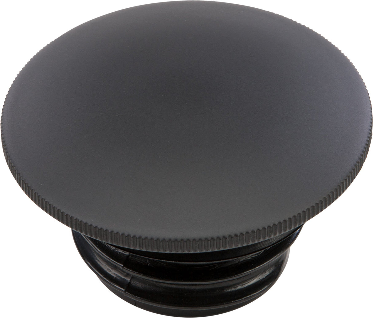 HARDDRIVE Gas Cap Screw-In Smooth Non-Vented Matte Black `96-20 12573